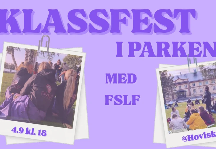 Klassfest i parken