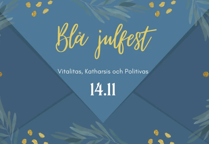 Bla julfest