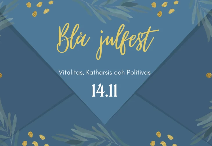 Bla julfest