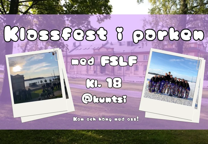 Klassfest i parken